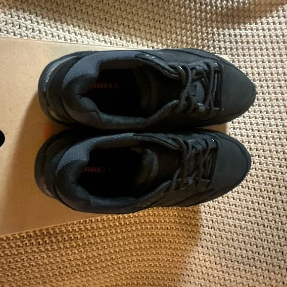 Merrell Moab Adventure Lace Shoes Mens Size 9 BlackVibram